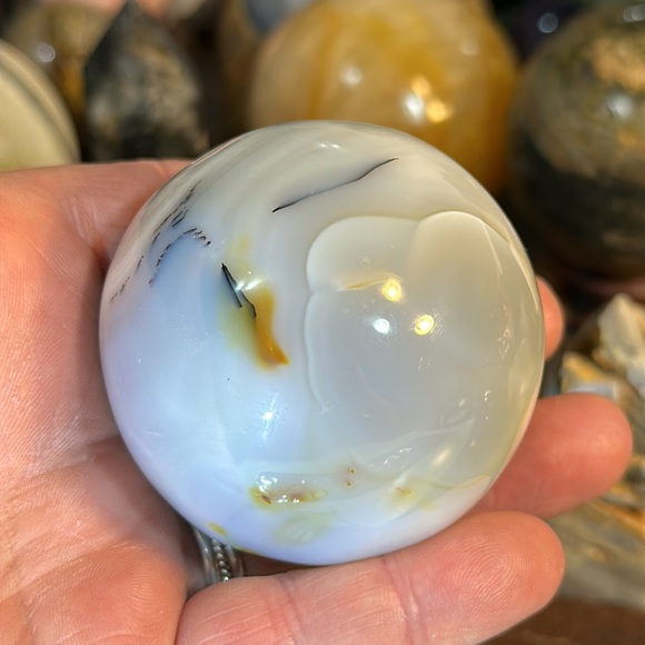🔥SALE🔥 Agate Crystal Sphere With Druzy! - Picture 7 of 7